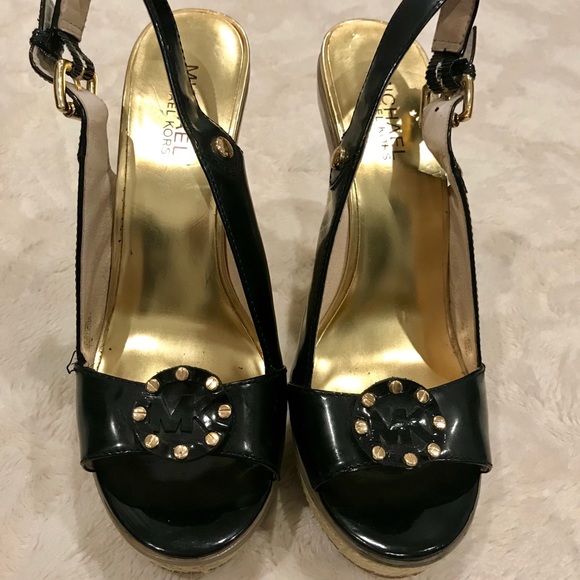 MICHAEL Michael Kors Logo Espadrille Wedge - Picture 2 of 8